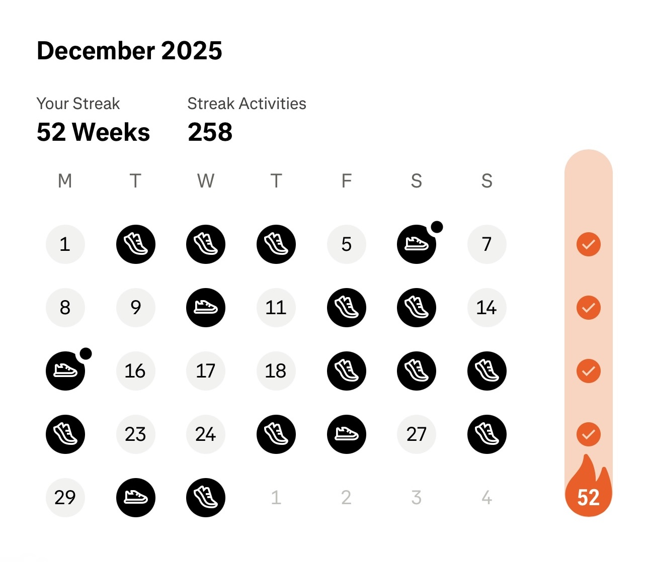 2025 fitness consistency